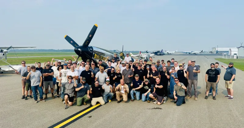 Air museum plane receives award